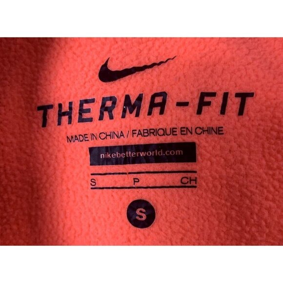 Nike Coral Colored Therma Fit Hoodie Size Small - Picture 3 of 4